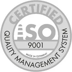 ISO 9001 Zertifikat