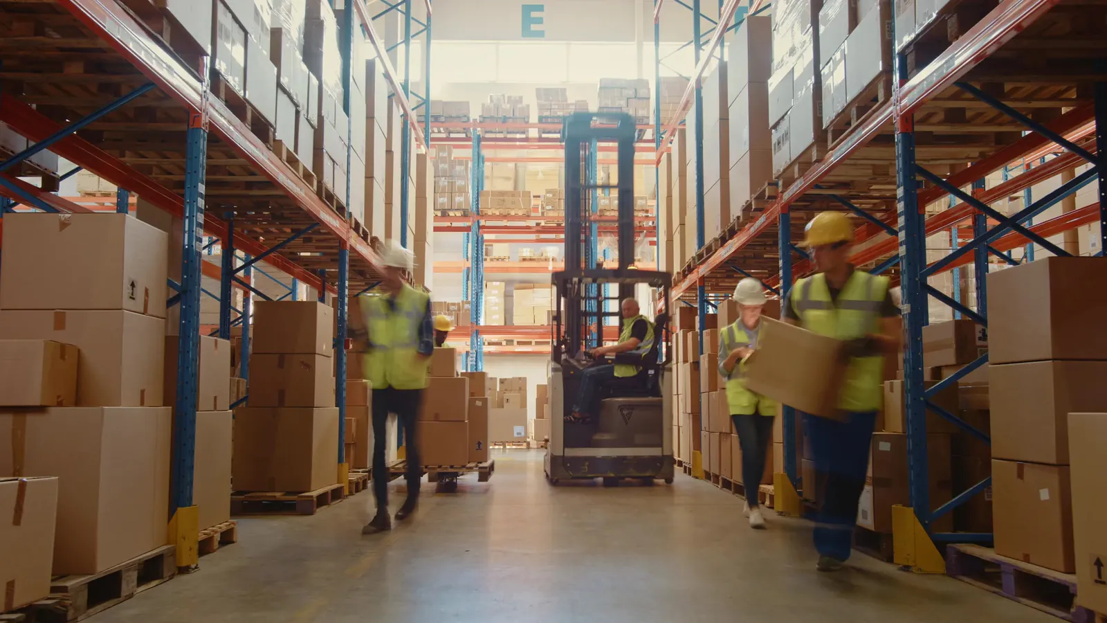 Logistik und Roll-out — Versand, Filial-Direktverteilung, Montagetrupps
