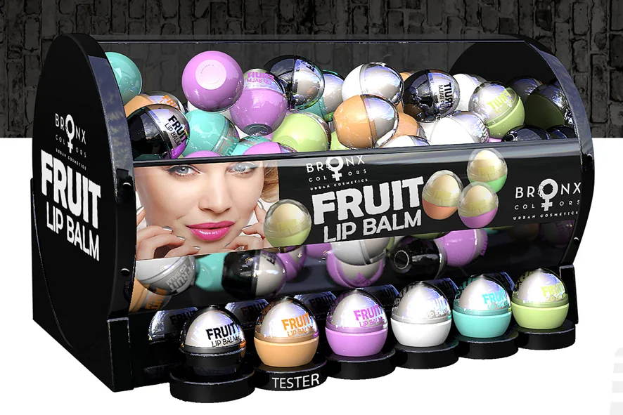 Promotion-Display für BRONX Colors